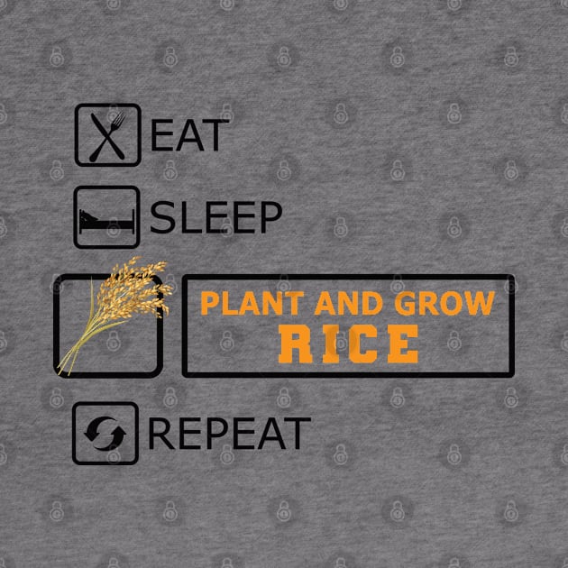 Rice Farmer - Plant and grow rice eat sleep repeat by KC Happy Shop